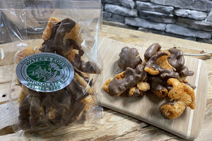 Chocolate Pork Skins Spicy Skins/rinds