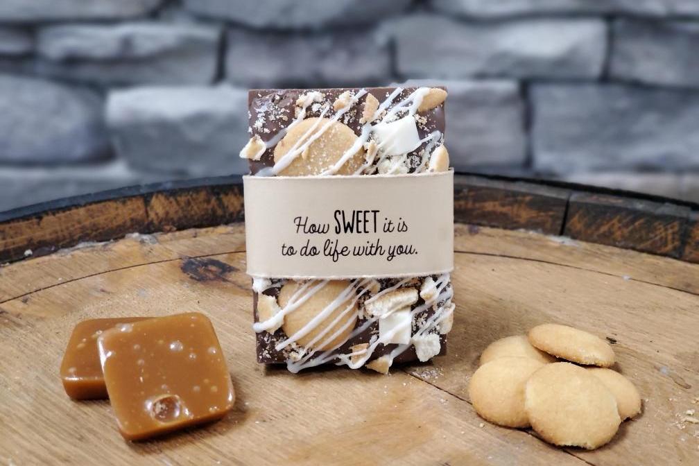 Chocolate Caramel and Wafer Mini Bar