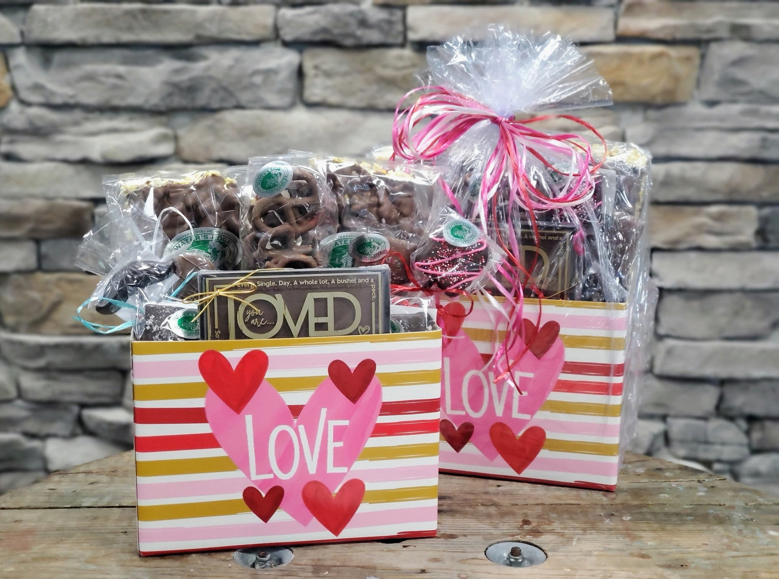 $75 Chocolate Love Basket