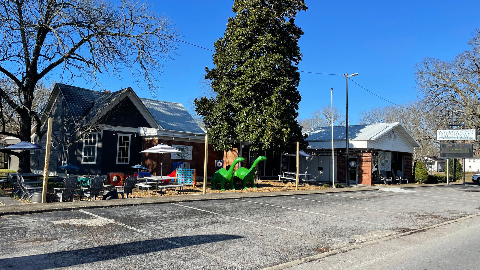 Water's Edge Chocolates shop in downtown Tullahoma
