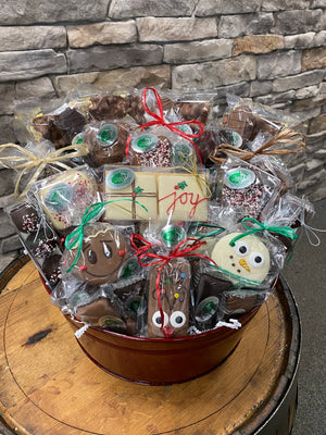 Ultimate Chocolate Christmas Basket
