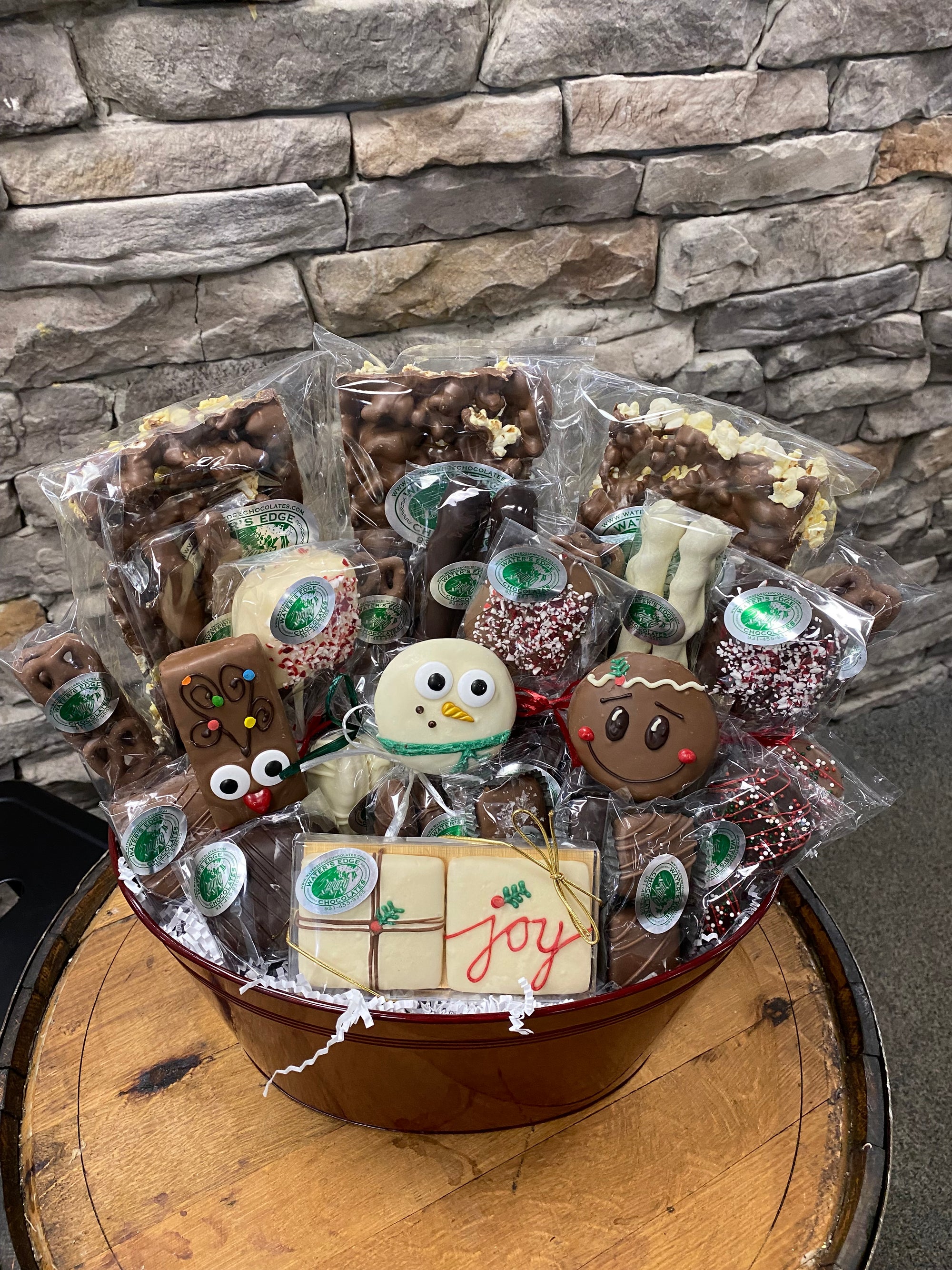 Magical Chocolate Christmas Basket