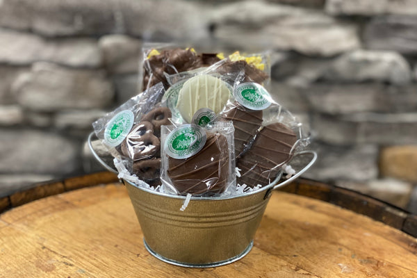 Chocolate gift basket
