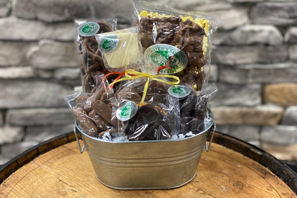 Chocolate gift basket