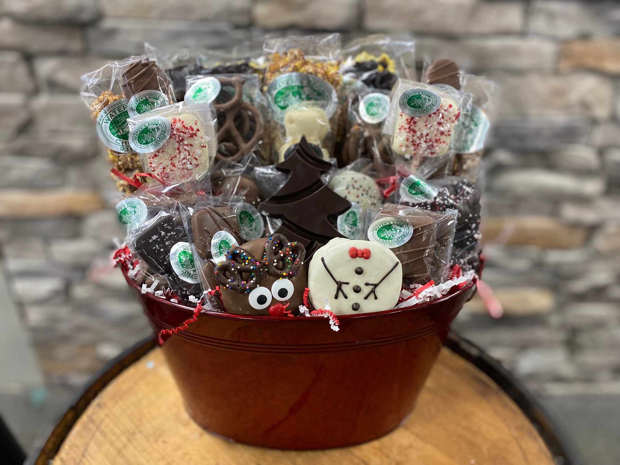 Magical Chocolate Christmas Basket