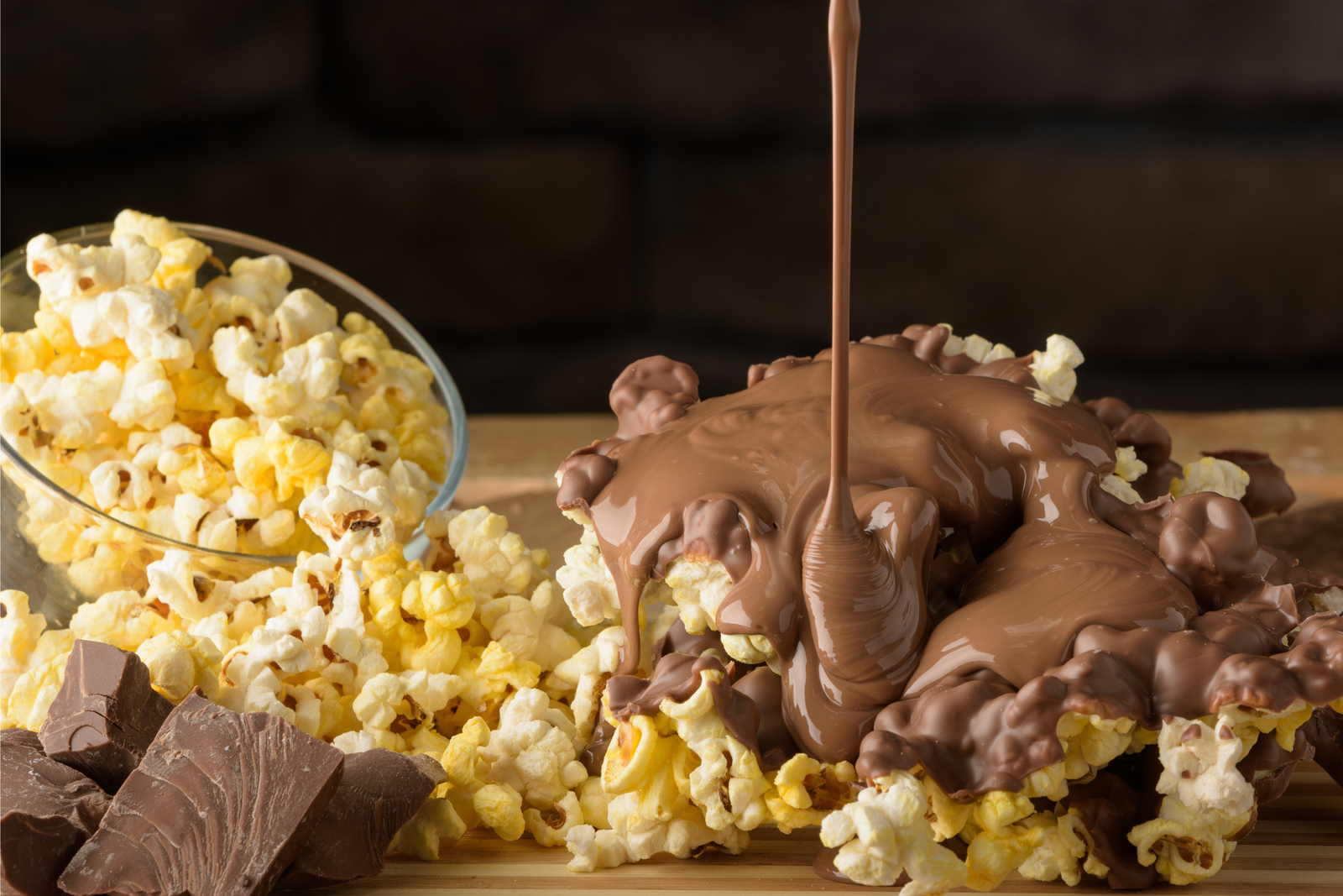 Chocolate Covered Popcorn