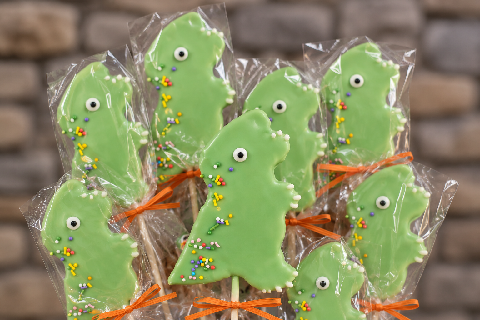 Dino Rice Krispie Treat