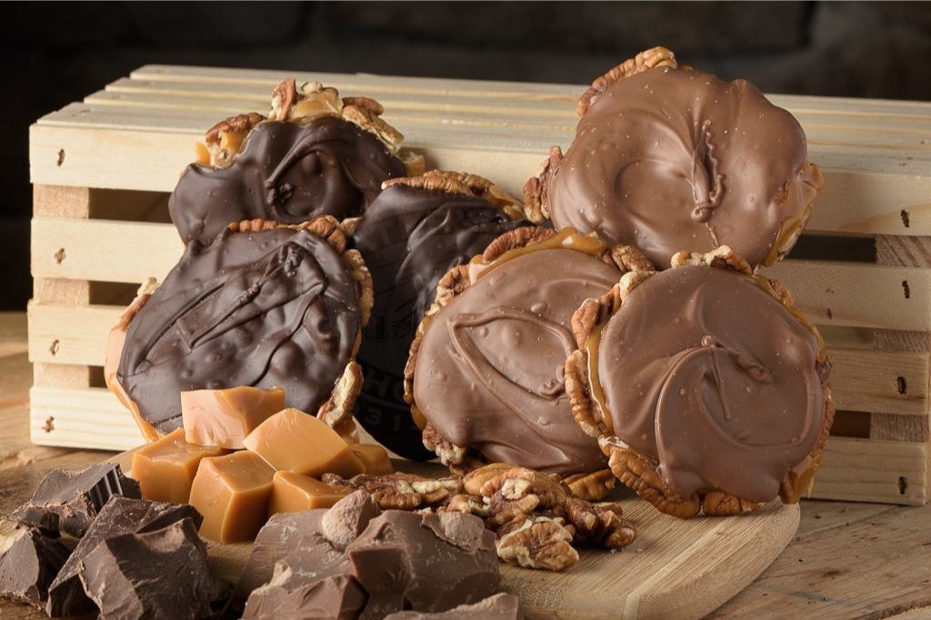 Chocolate Caramel Pecan Pattie Patties