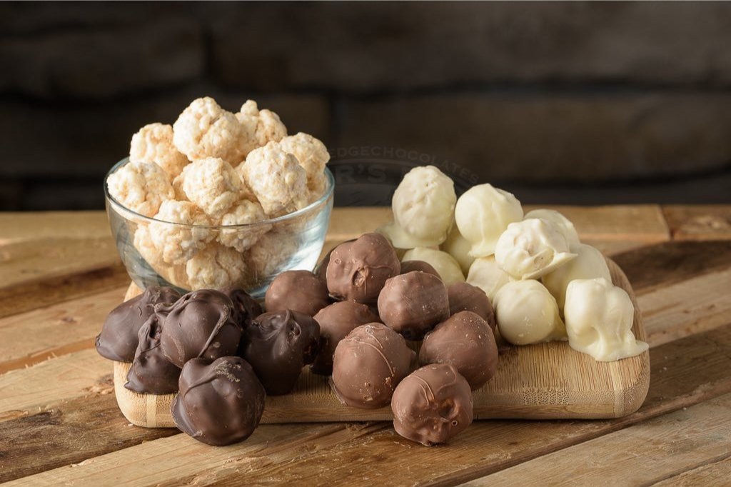 Chocolate Krispie Bites