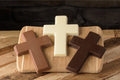 Solid Chocolate Cross